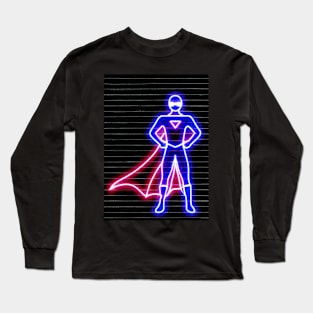 Superhero Neon Long Sleeve T-Shirt